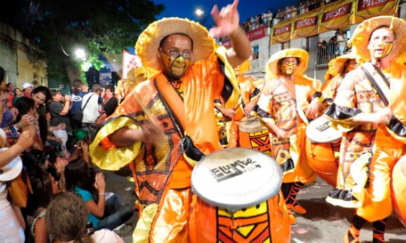 carnaval in uruguay - candombe